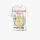 Tan t-shirt, front view