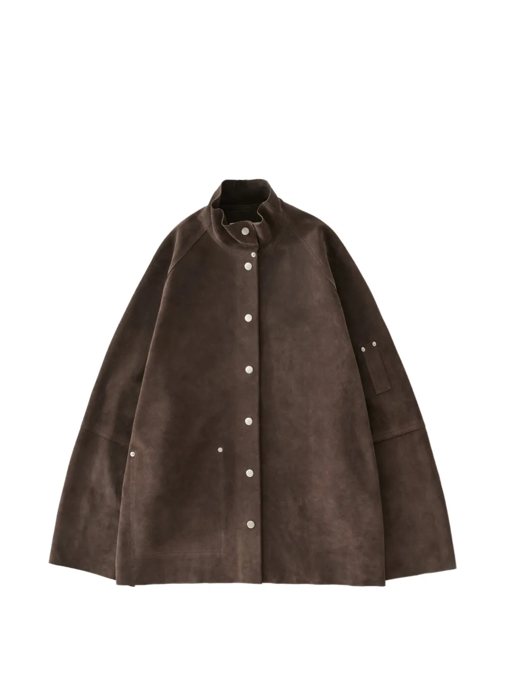 Brown jacket, front view