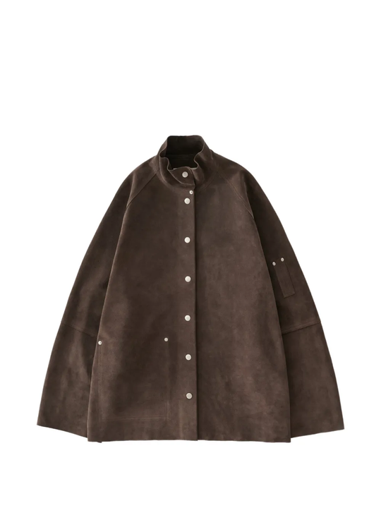 Brown jacket, front view