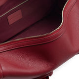 Red bag, front view