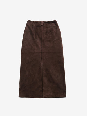 ATELIER NEW YORK - Women Suede Leather Skirt