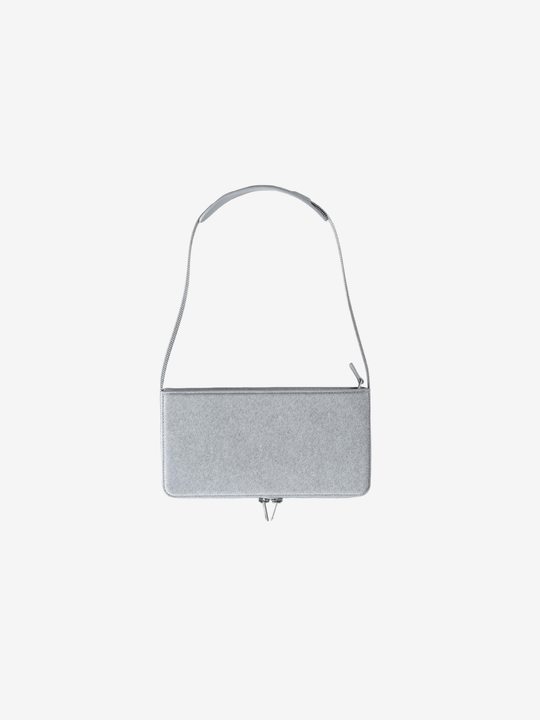 Grey bag, back view
