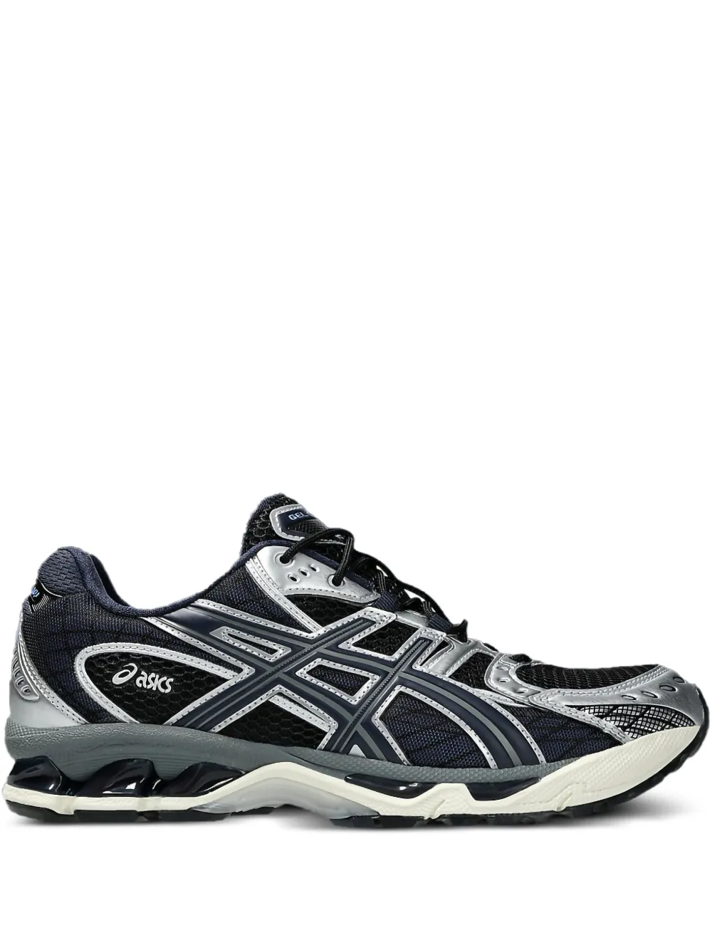 Black sneakers, front view