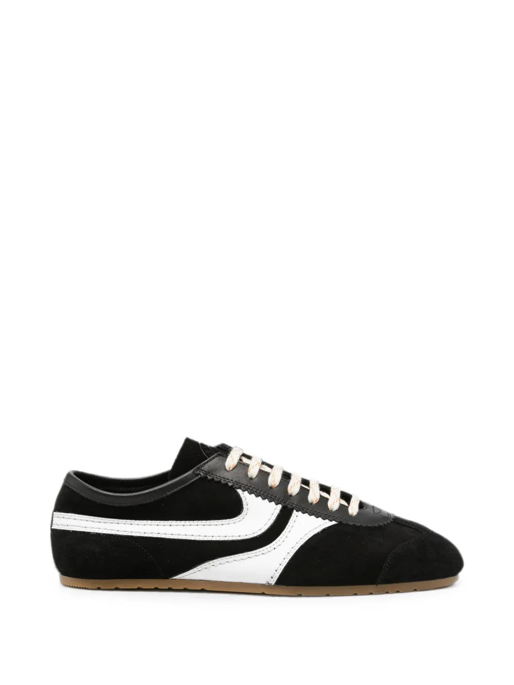 Black shoes, side view