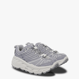 Gray running shoe,side view