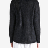 Black jacket, full body view
