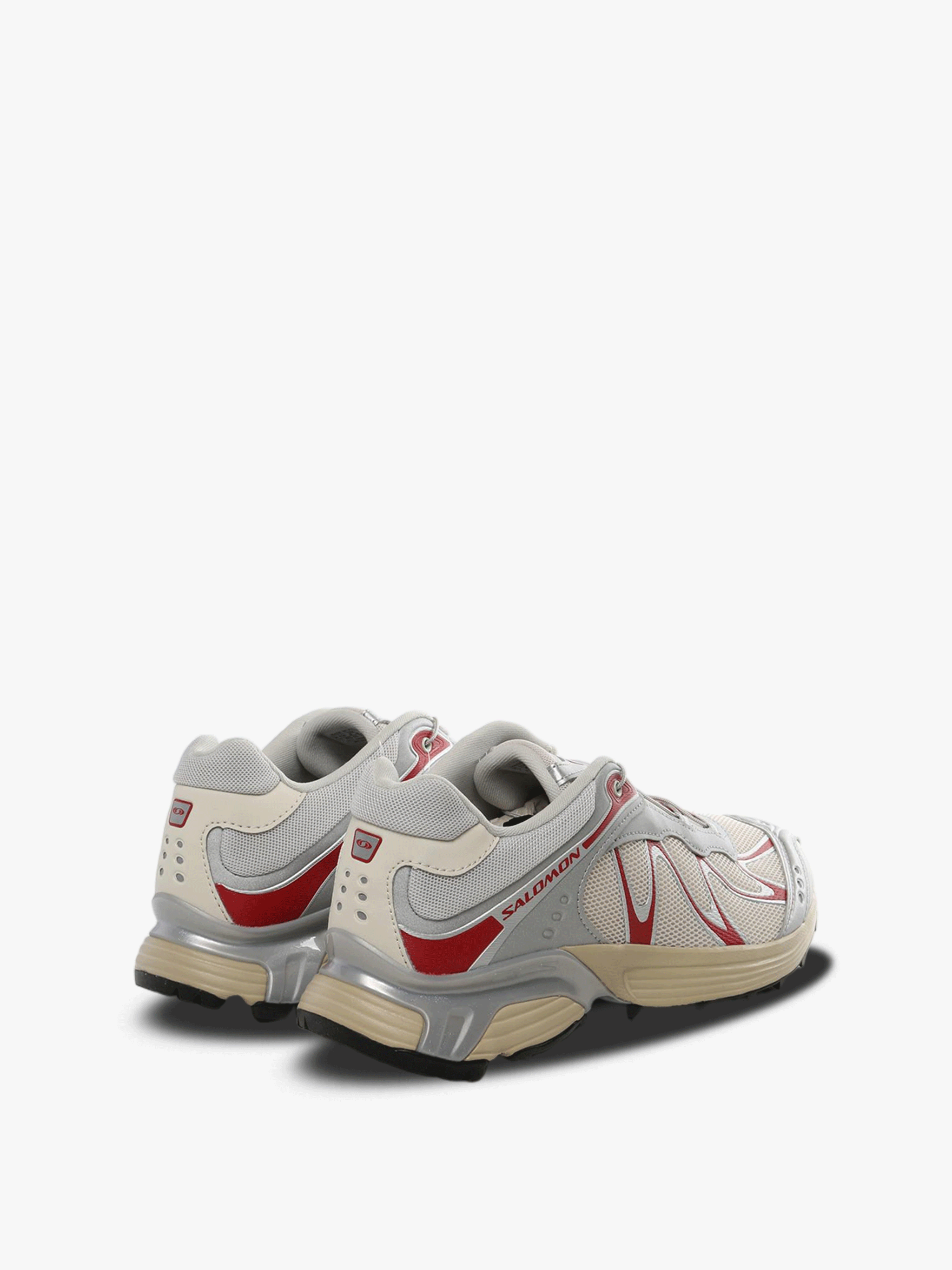 red sneakers,back view