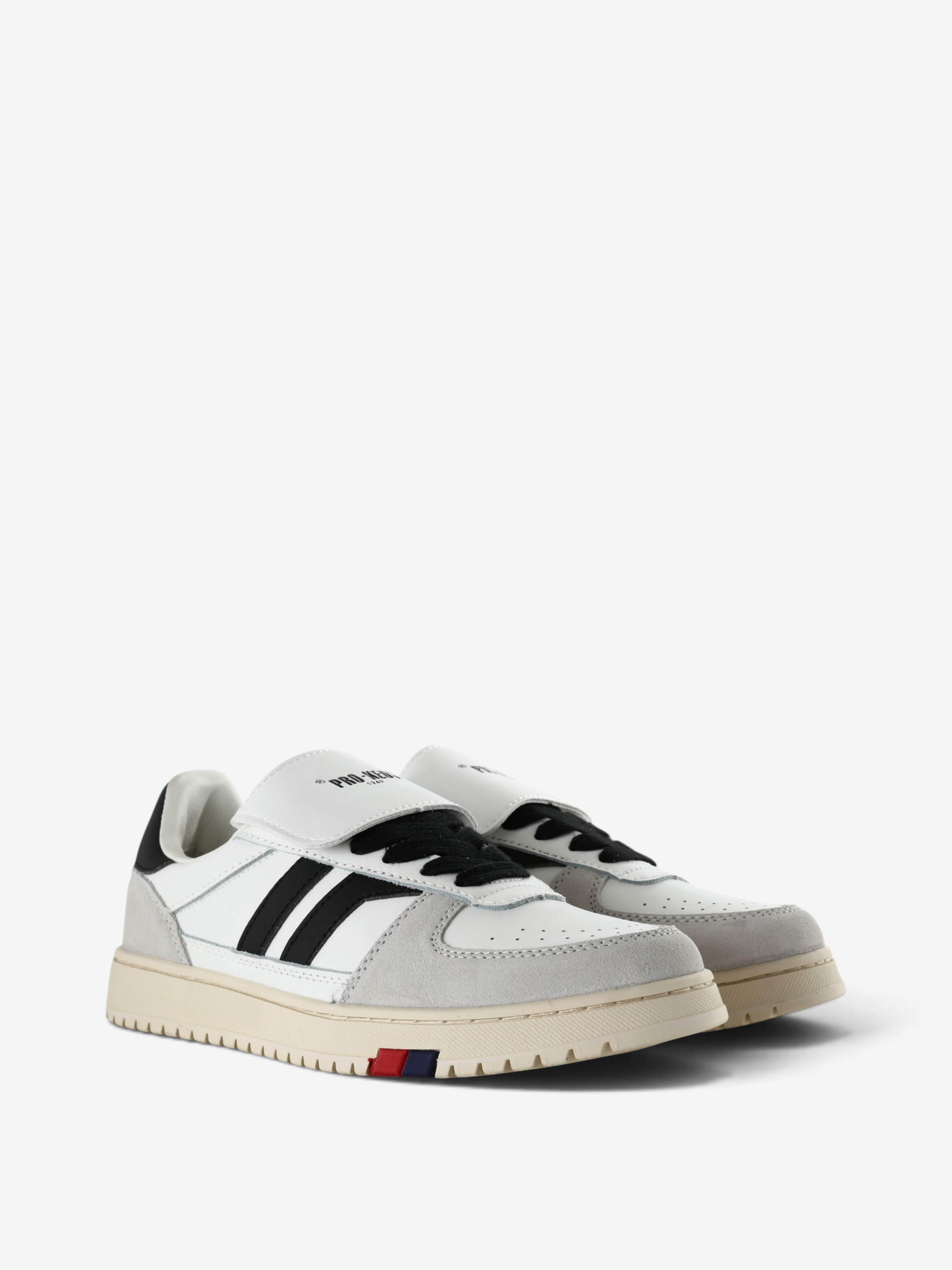 White shoes, front view