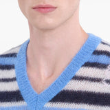 MARNI - Men Striped V-Neck Sweater Vest