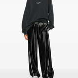 ALEXANDER WANG - Unisex Logo Print Long Sleeve Tee