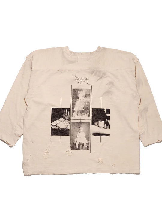 Tan shirt, front view