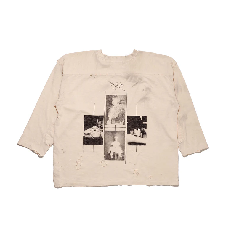 Tan shirt, front view