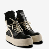 Black sneakers, side view