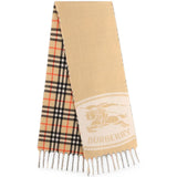 Tan scarf, front view