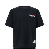 Navy t-shirt, front view