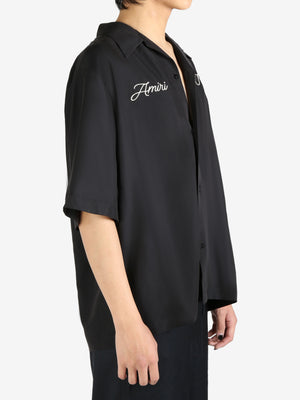 AMIRI - Men Panther Bowling Shirt