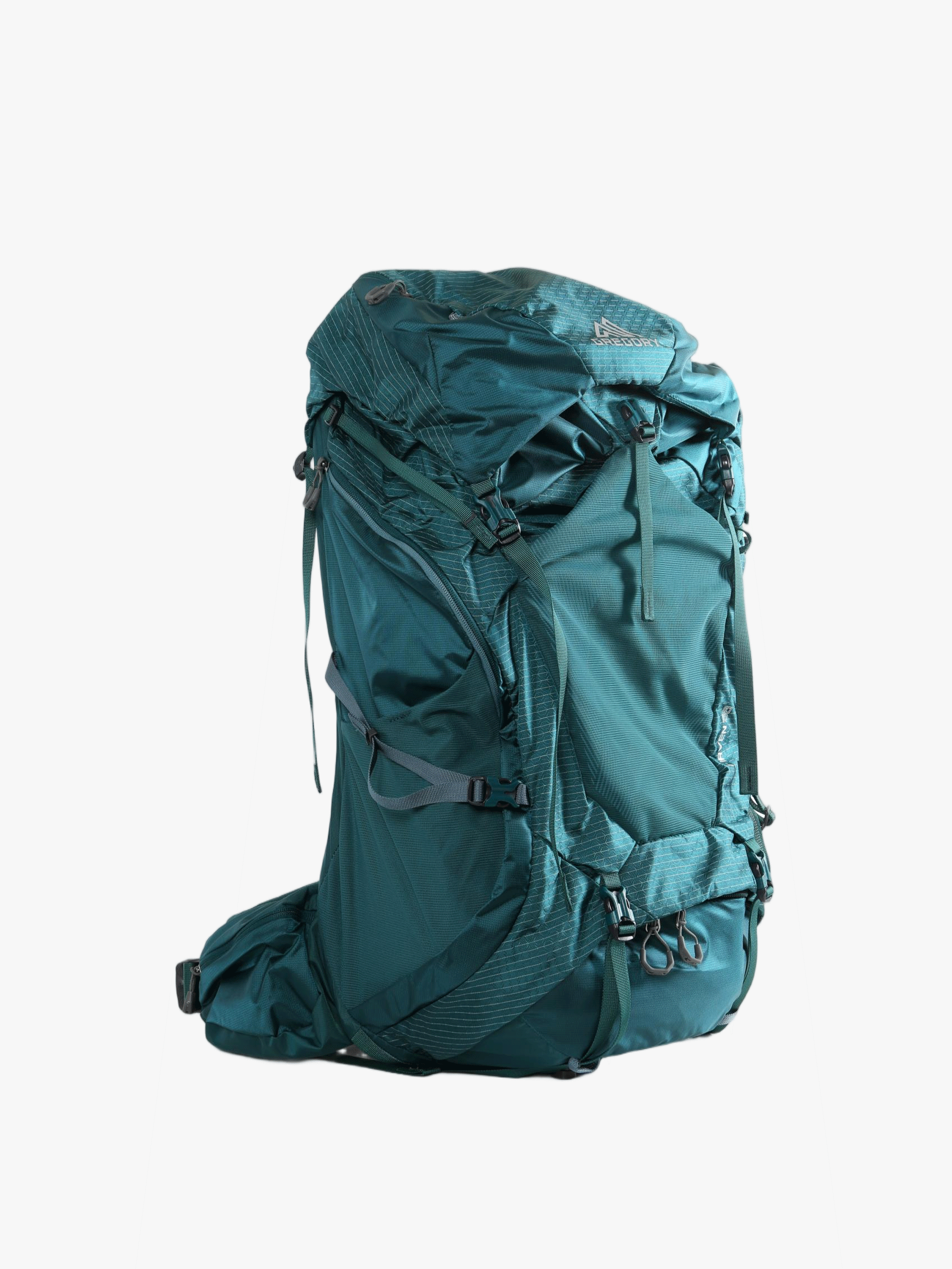 Green bag, front view