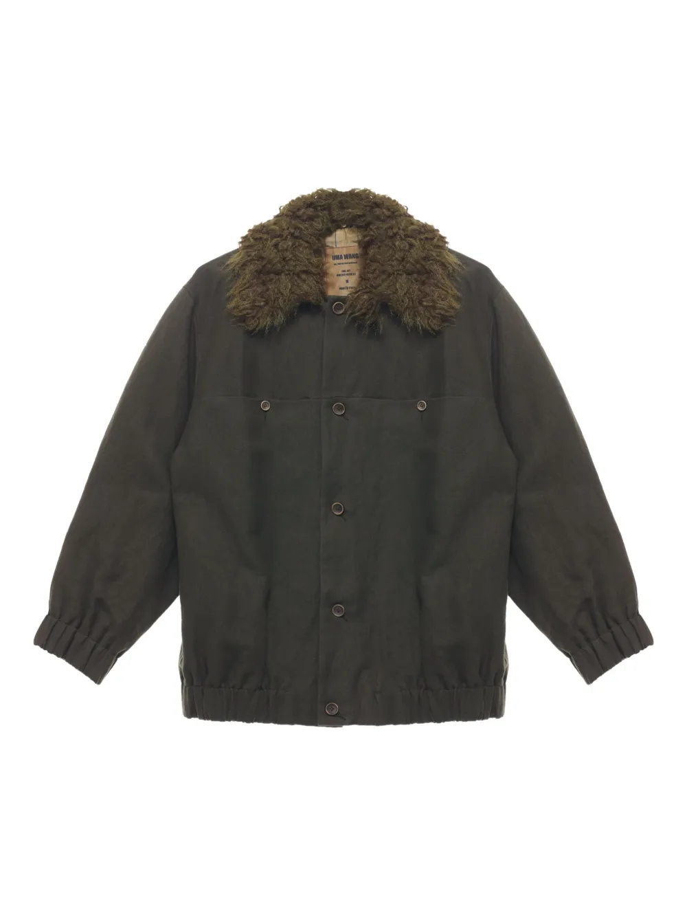 Brown jacket, front view