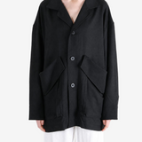 Black jacket, full body view