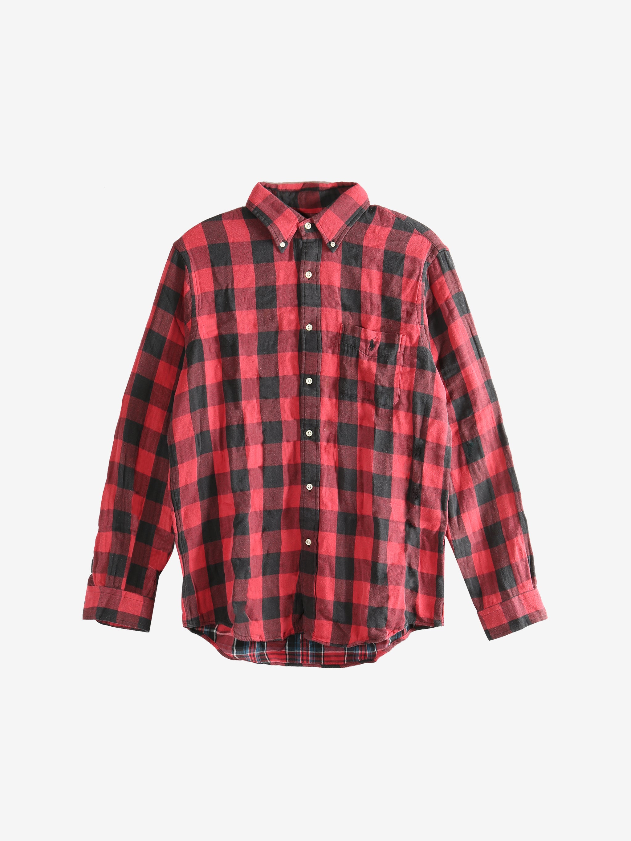 Red shirt, front view