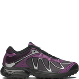 Purple sneaker, side view