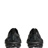 Black sneakers, back view