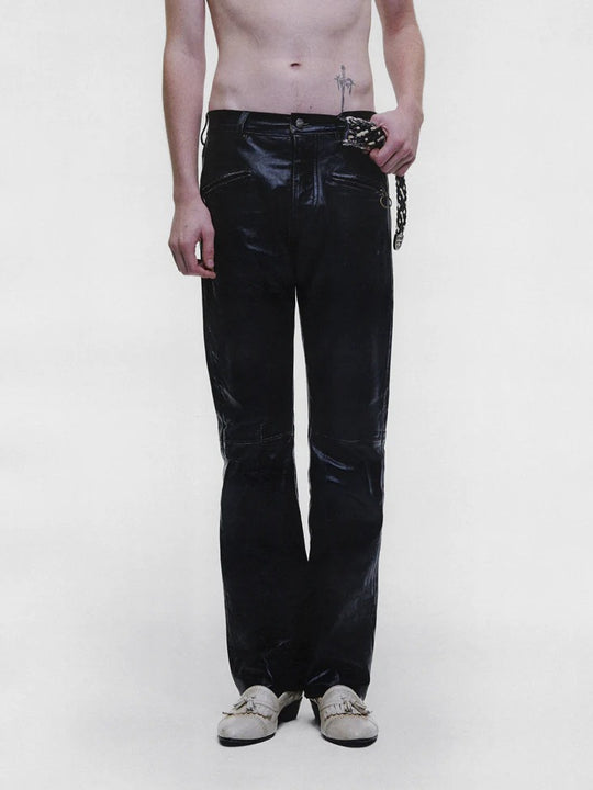 Black pants, full body view