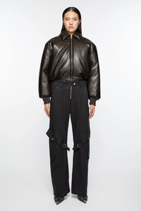 ACNE STUDIOS - Women Coated Bomber Jacket