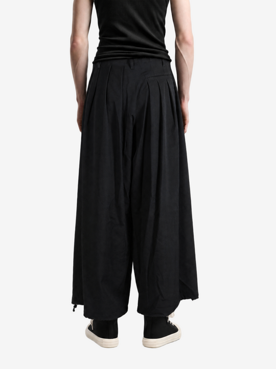 Black pants, full body view