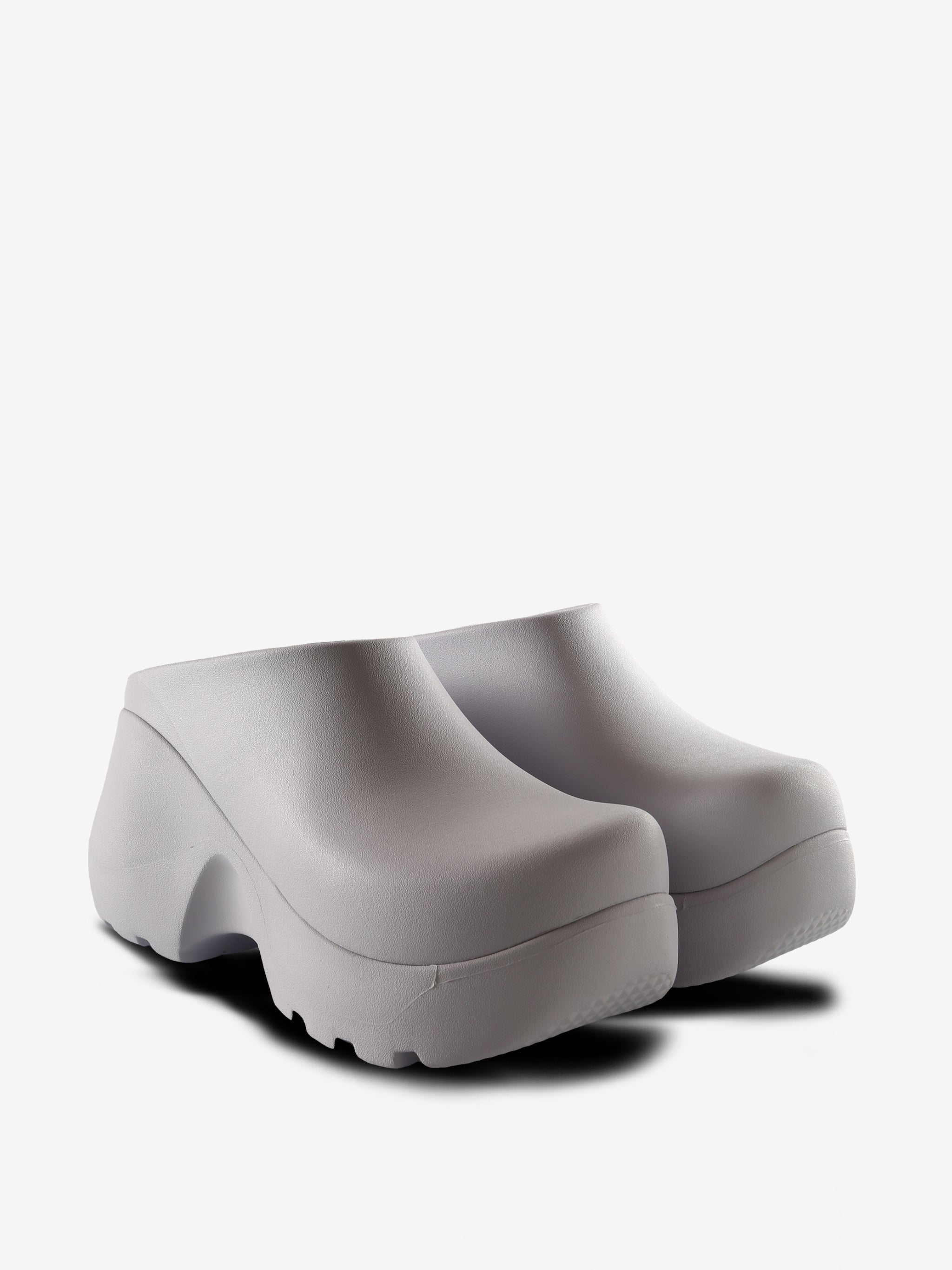 White shoes,side view