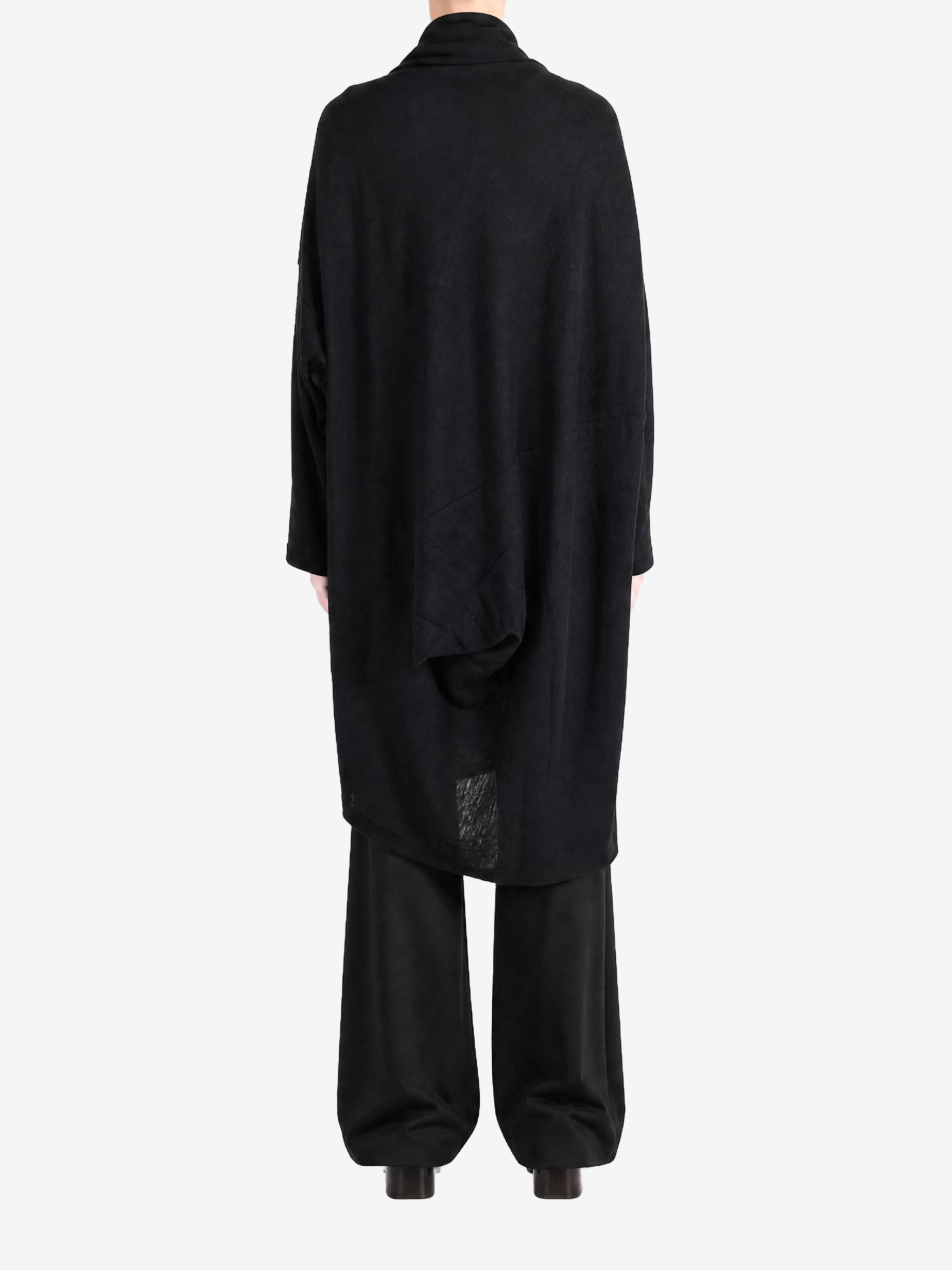 Black jacket, front view