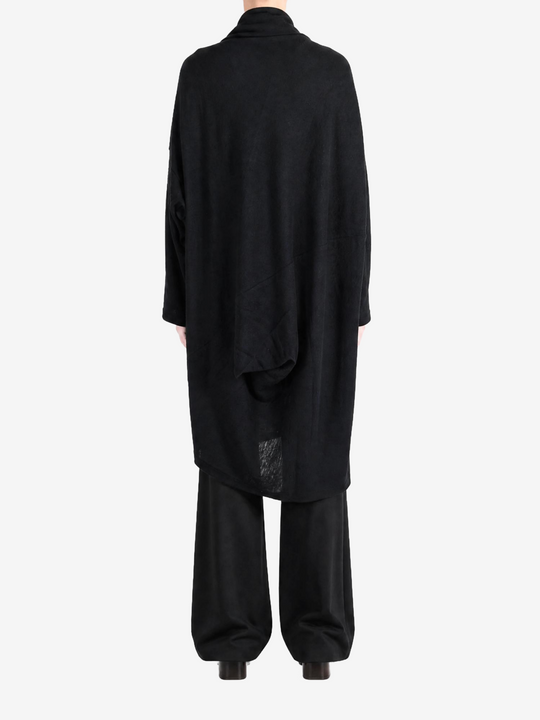 Black jacket, front view