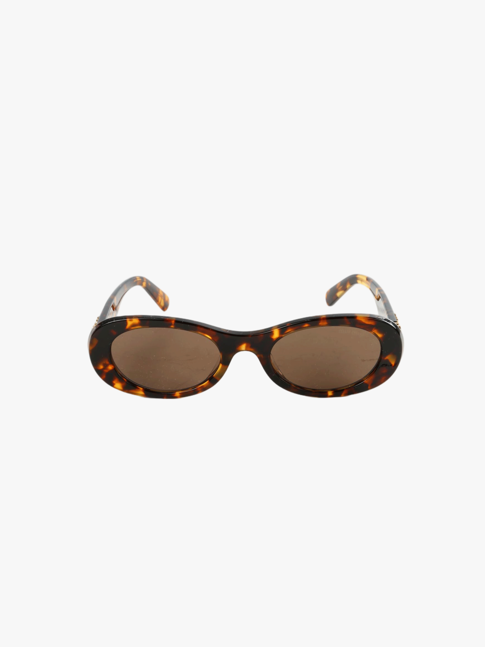 Brown sunglasses, front view