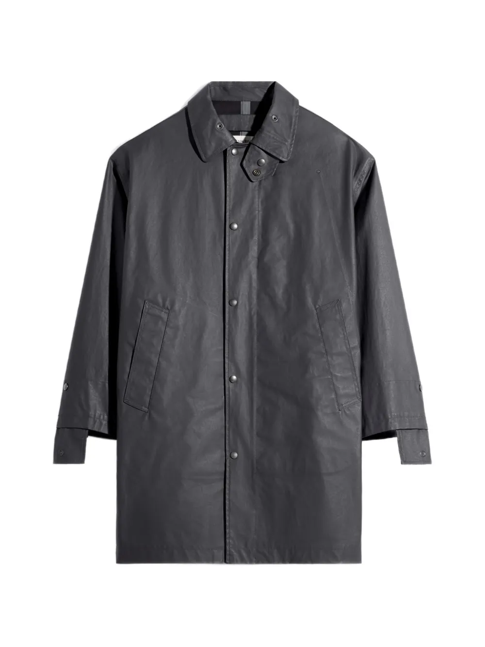 Black jacket, front view