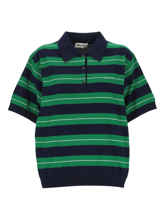 Blue shirt, front view