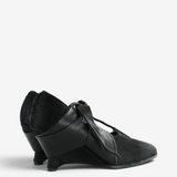 Black shoes, side view