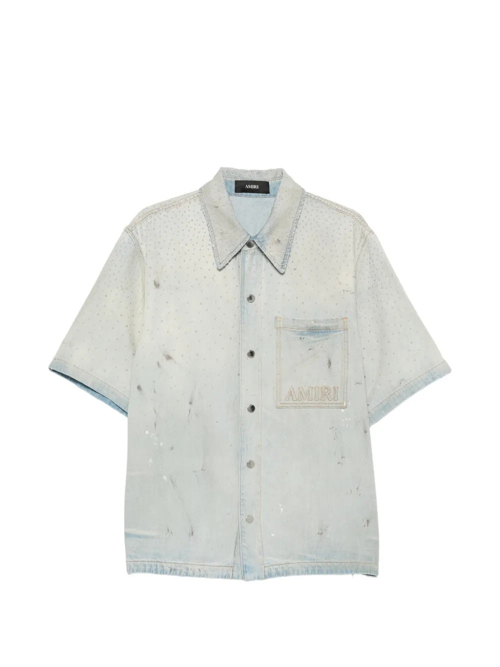 Blue shirt, front view