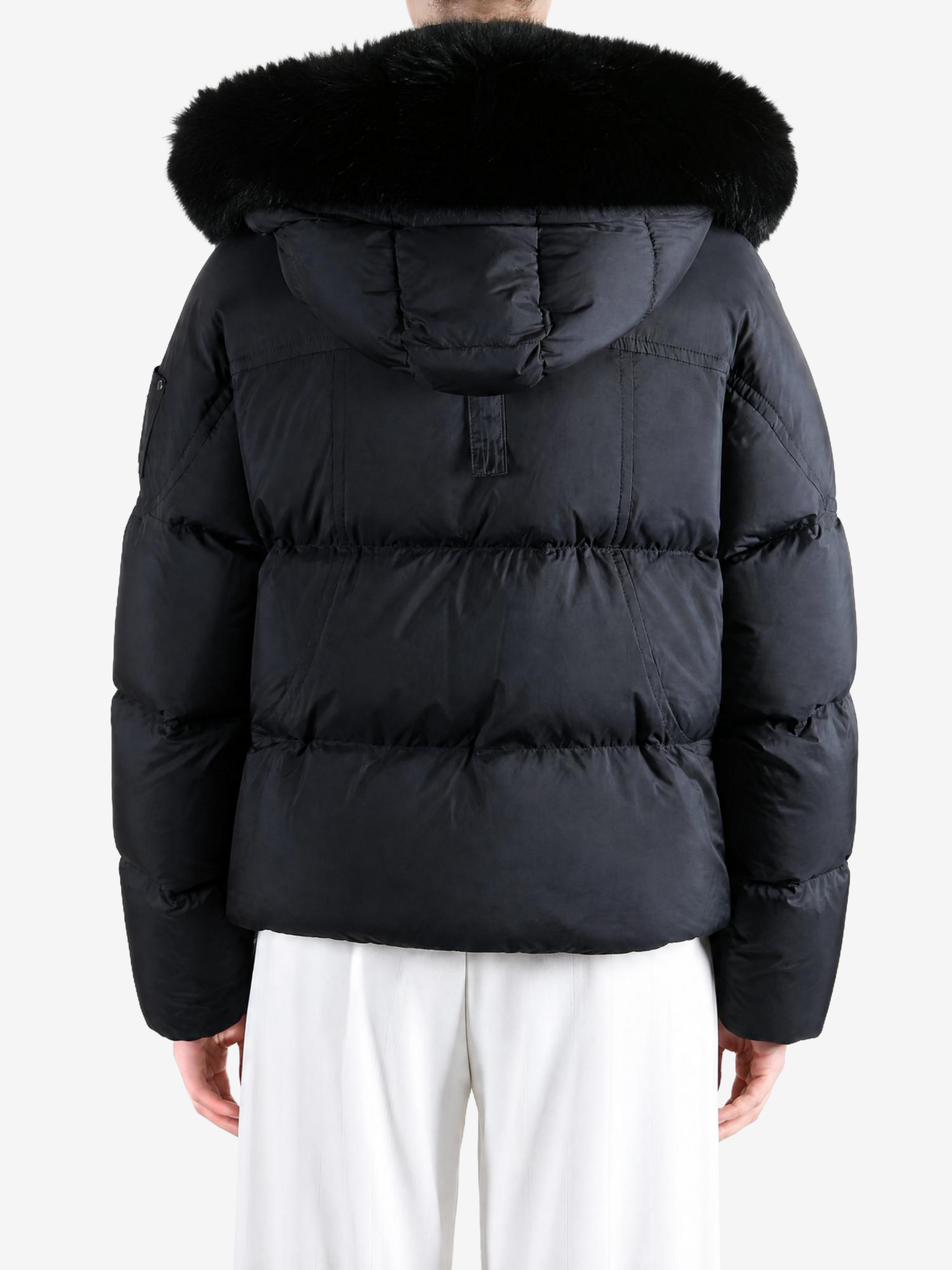 Black jacket, full body view
