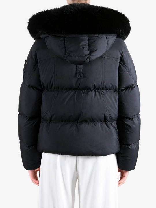 Black jacket, full body view
