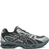 Green sneakers, front view