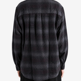 Black shirt, front view