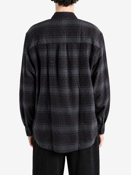 Black shirt, front view