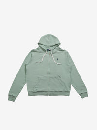 Green hoodies, front view