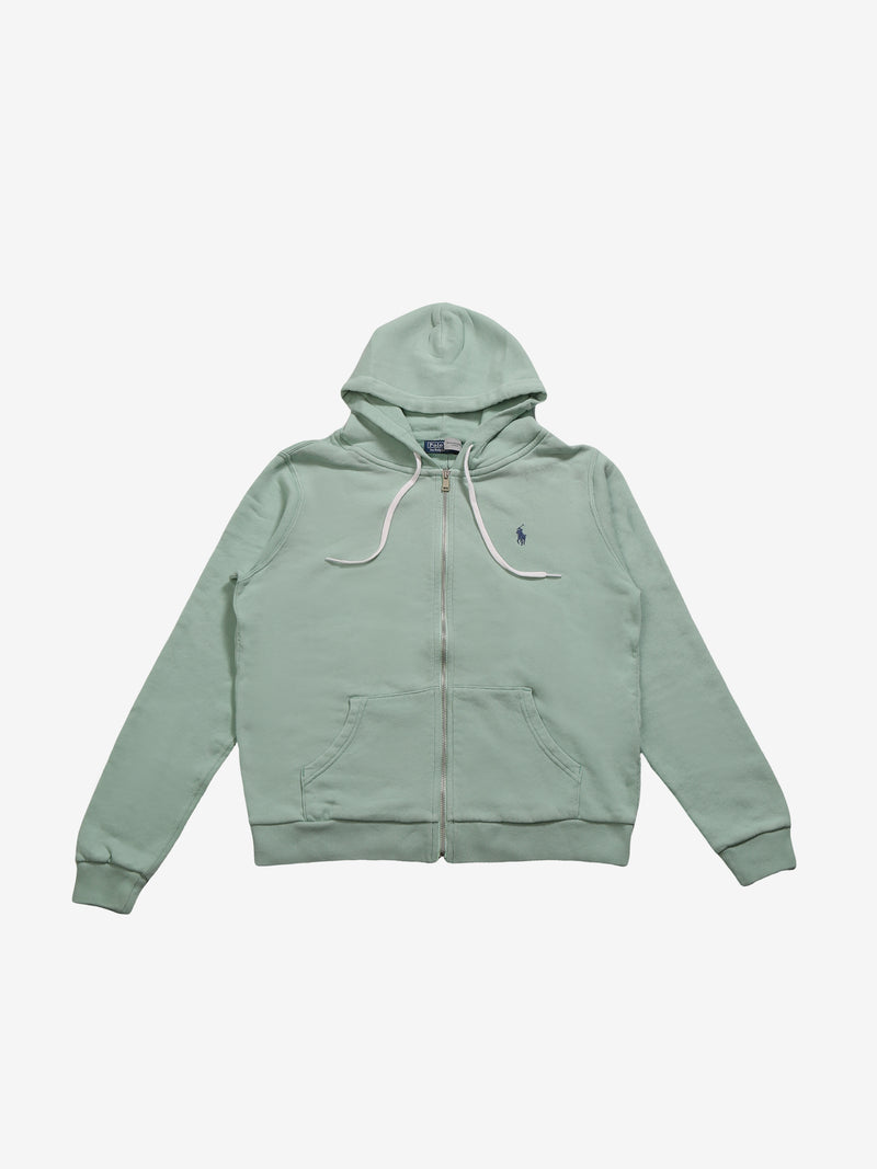 Green hoodies, front view