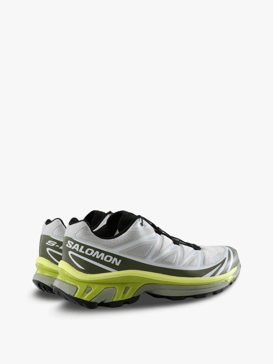 Green shoes, side view