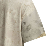 Close up of tan tops, showing texture of the cotton fabric