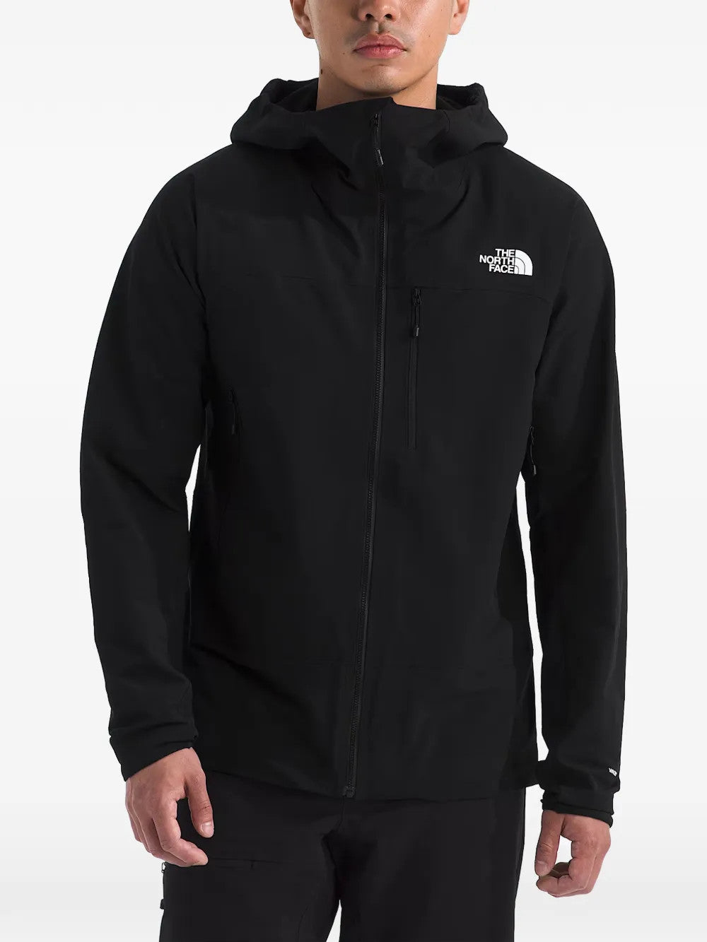 Black jacket, full body view