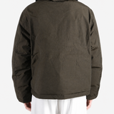 Brown jacket, full body view