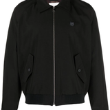 MAISON KITSUNE - Men Technical Cotton Gabardine W Harrington Jacket