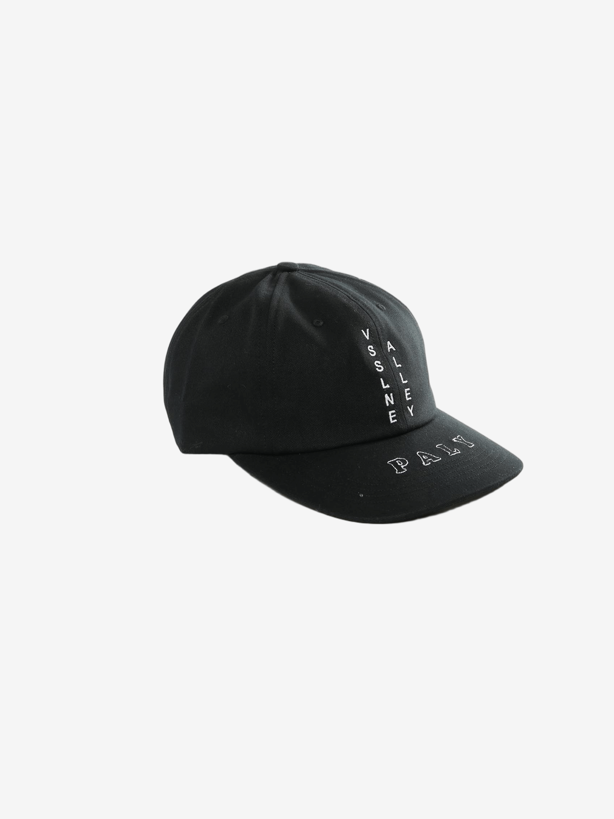 Black hat, side view